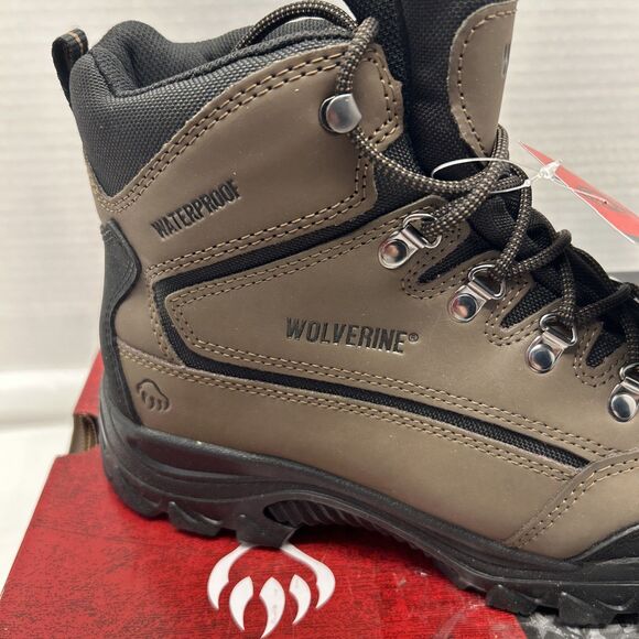 Mens Wolverine Spencer Insulated Work/Hiking Boot Waterproof Leather Sz 10EW New - Picture 2 of 10